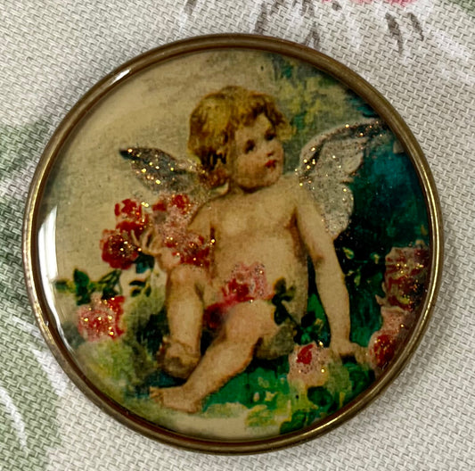 Sweet Cherub Pin