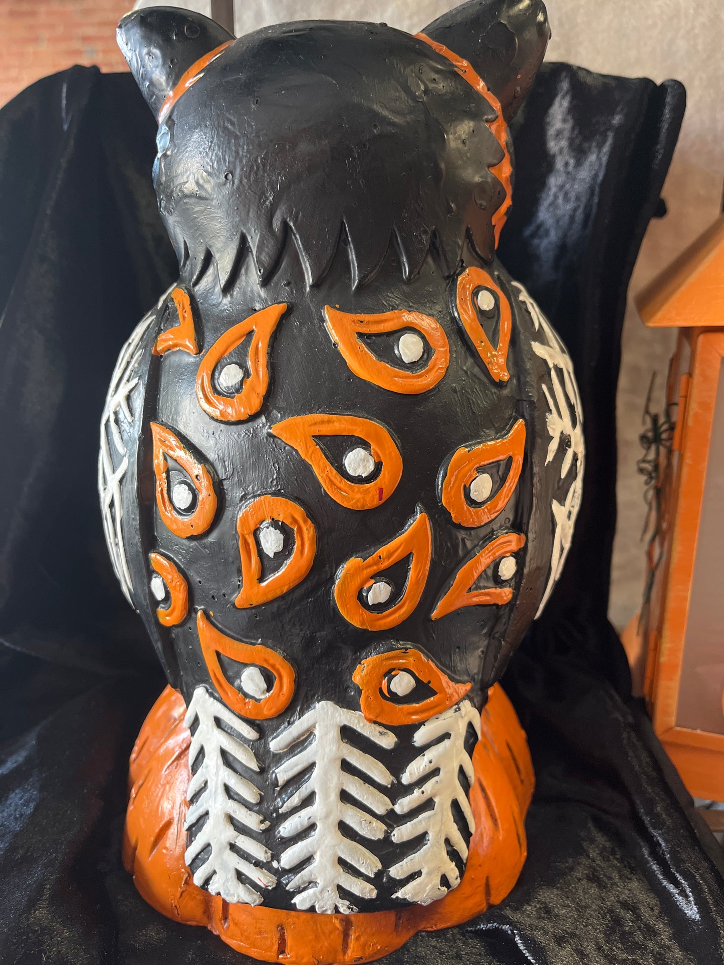 Wise Halloween Owl