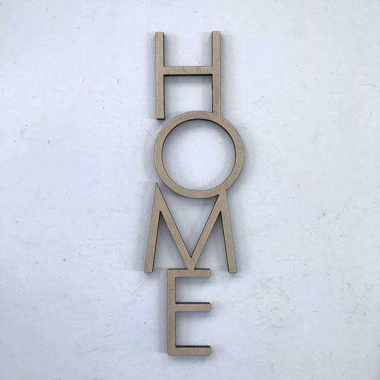 Lasercut HOME Wall Art
