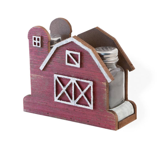 Red Barn Salt & Pepper Set I I