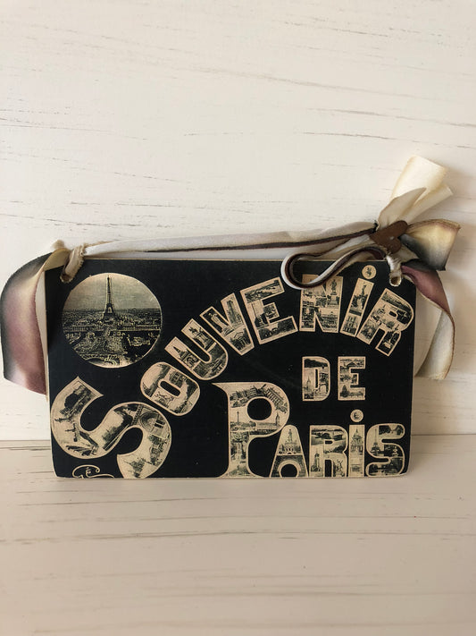 Paris Postcard Hanging