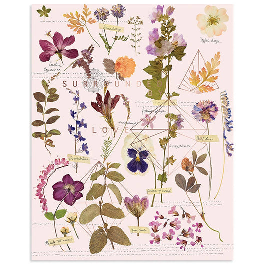 Copper Art Print-Love Garden