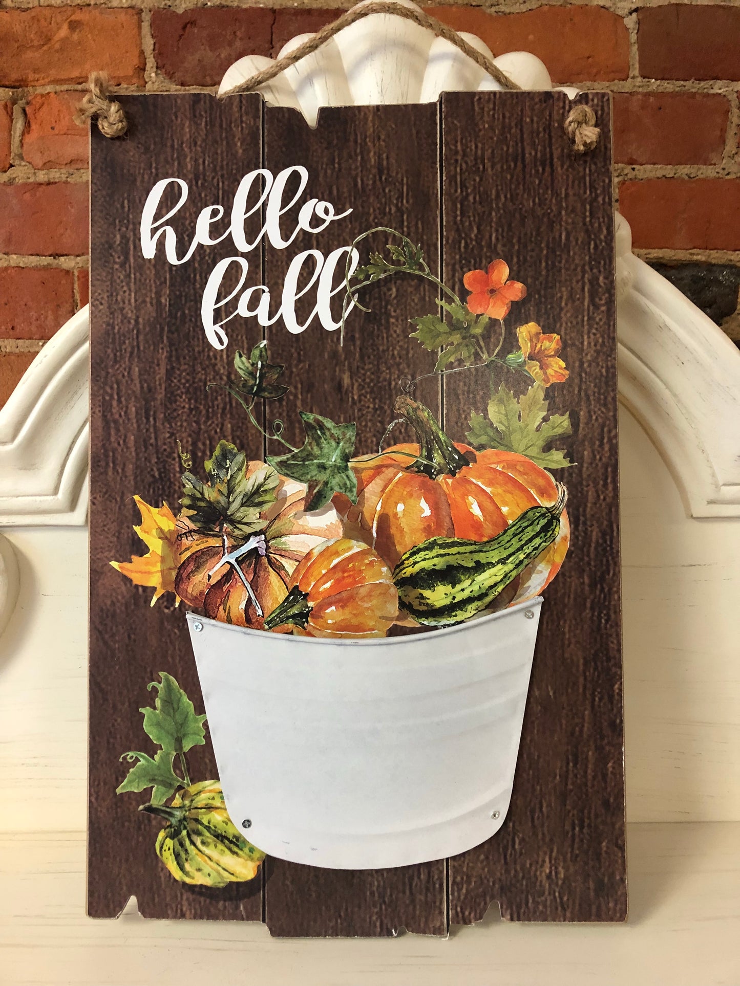 Hello Fall Sign