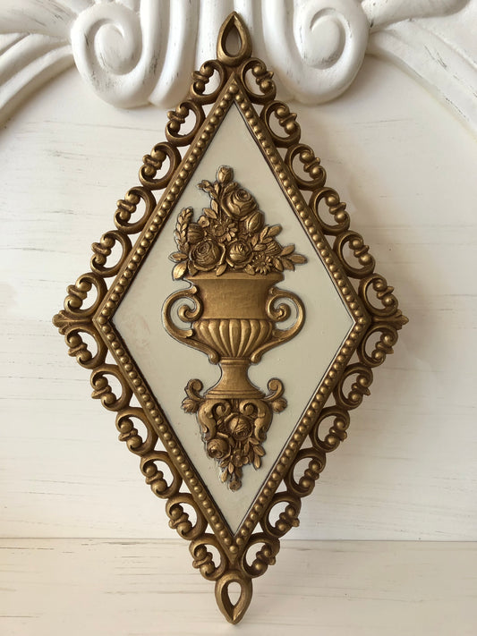 Vintage Syroco Wall Plaque