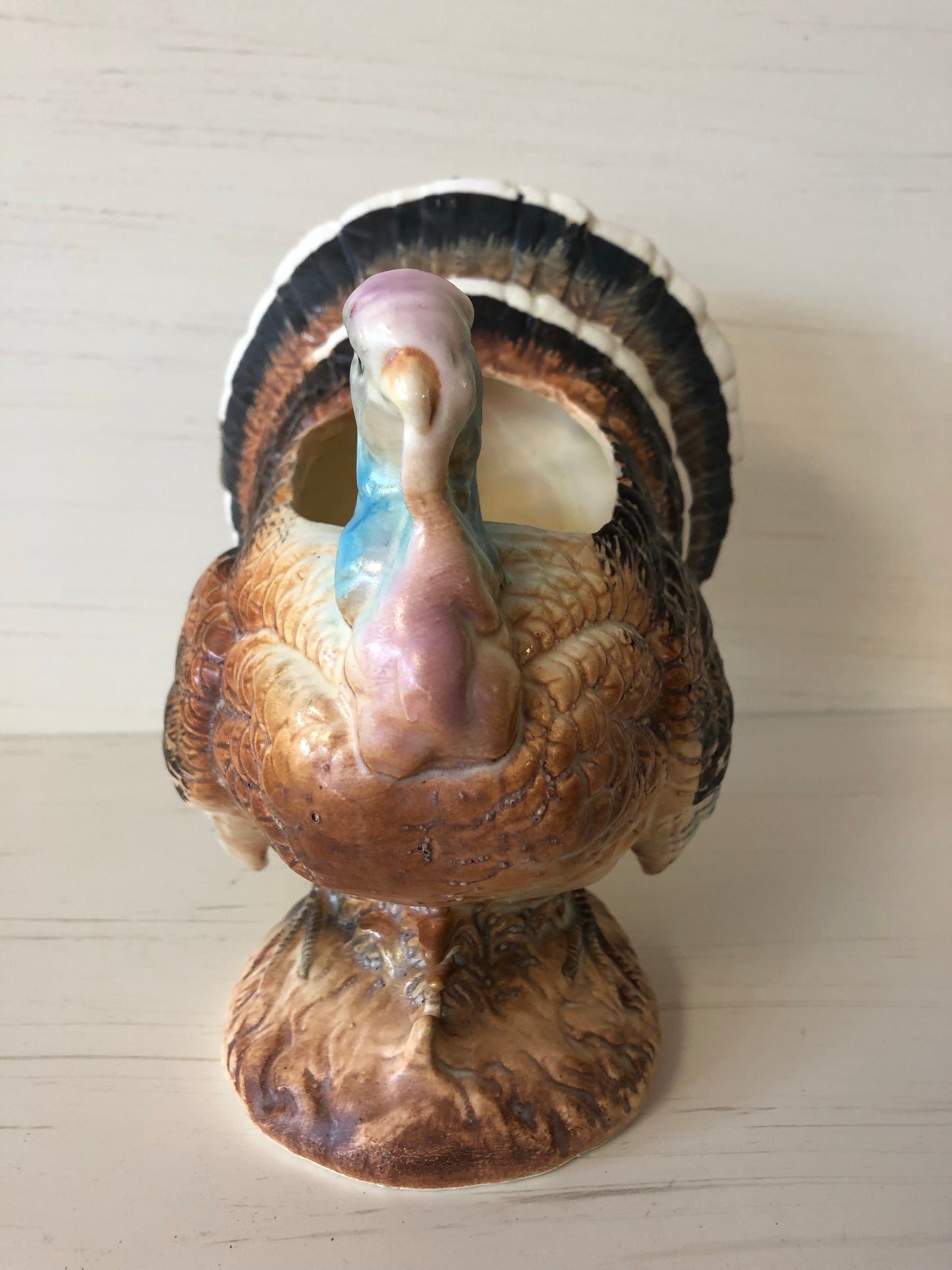 Vintage Turkey Planter