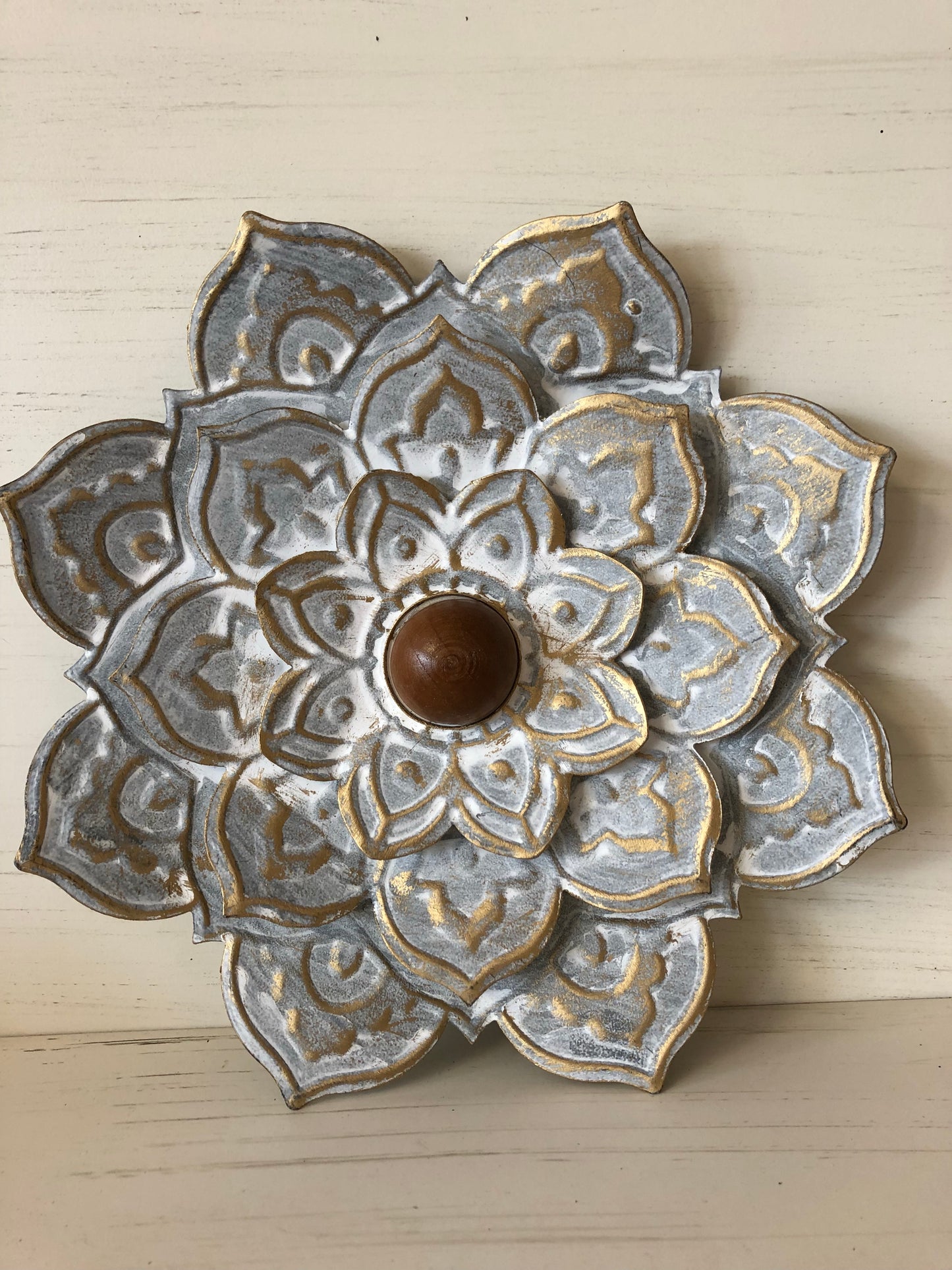 Metal Wall Flower