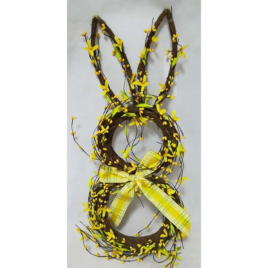 Twiggy Bunny Wreath
