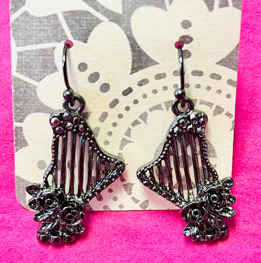 Harp Earrings