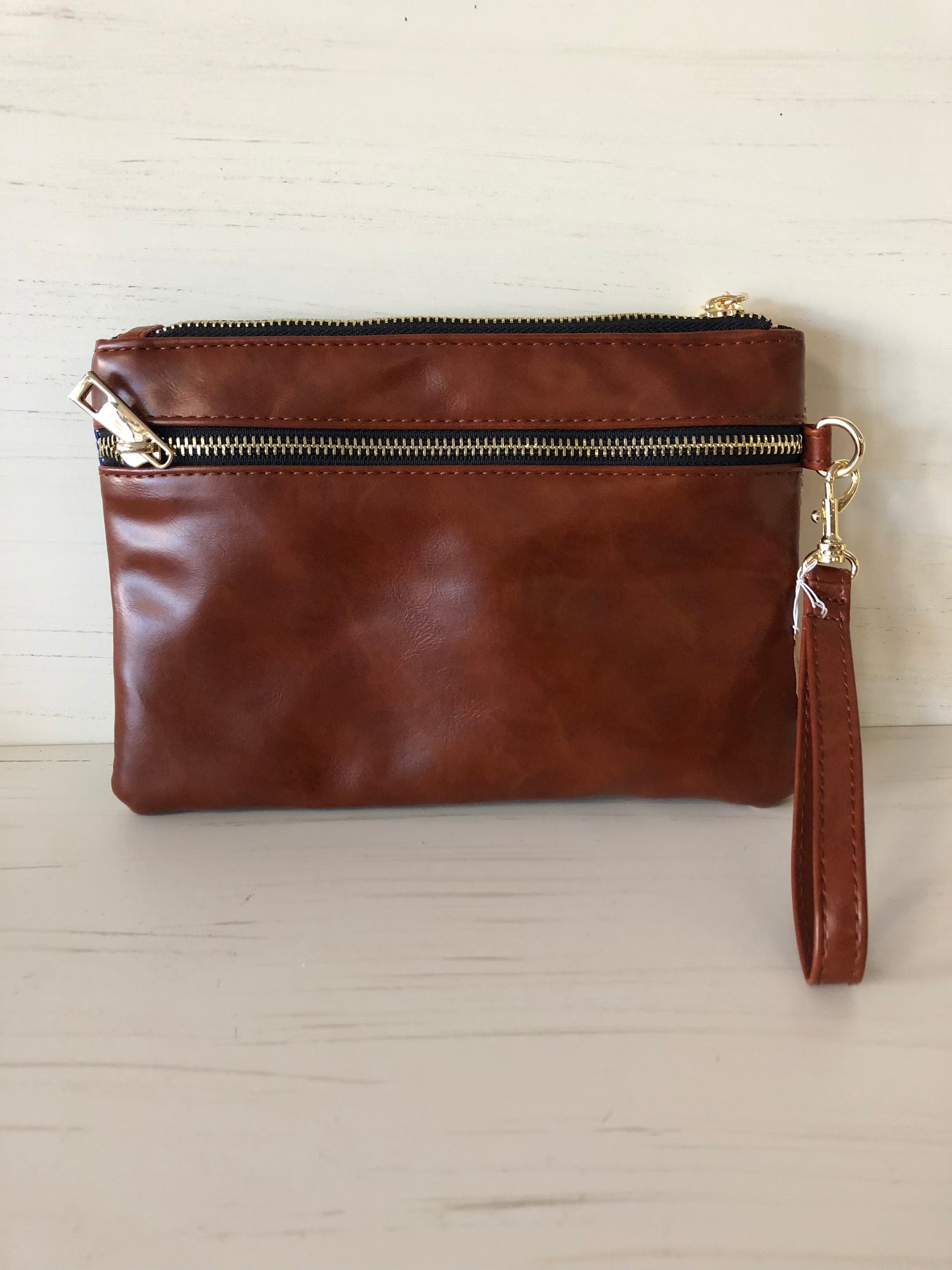 Autumn Plaid Wristlet