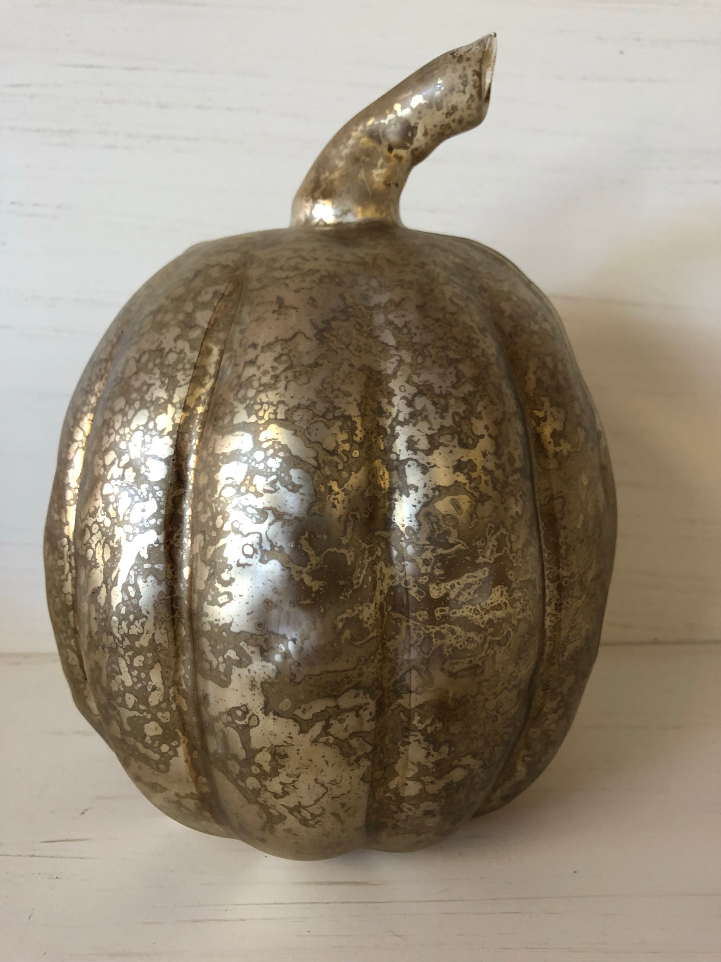 Mercury Glass Pumpkin