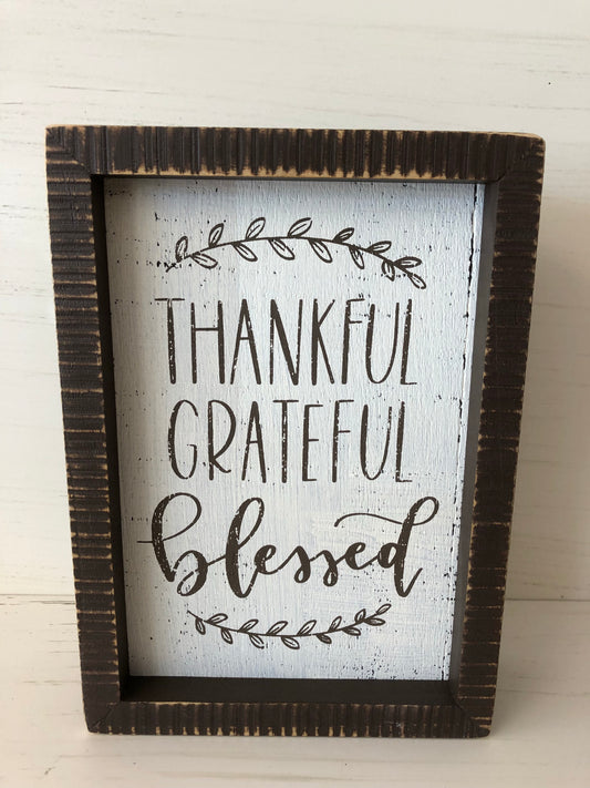 Thankful Sign