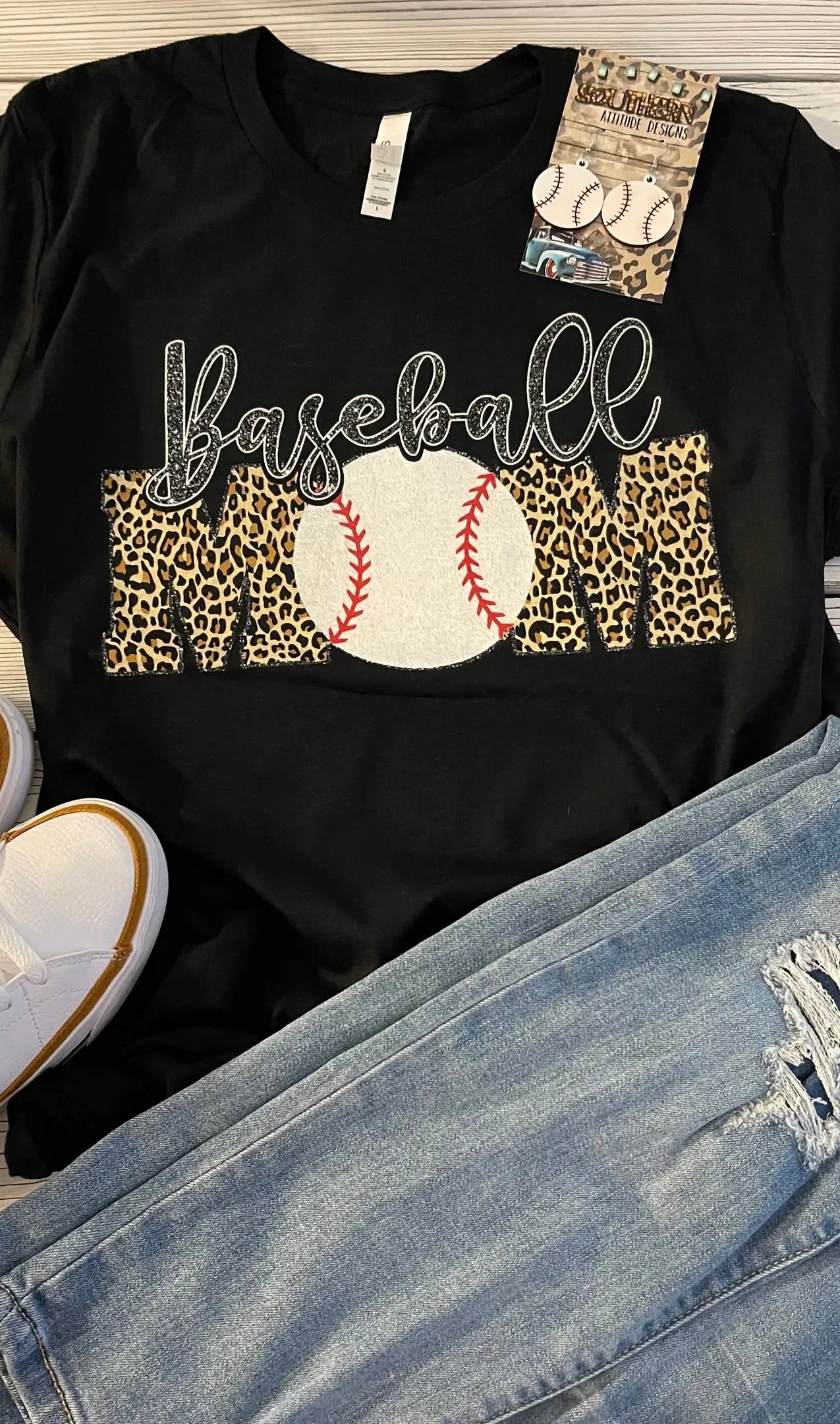 Baseball Mom Tee