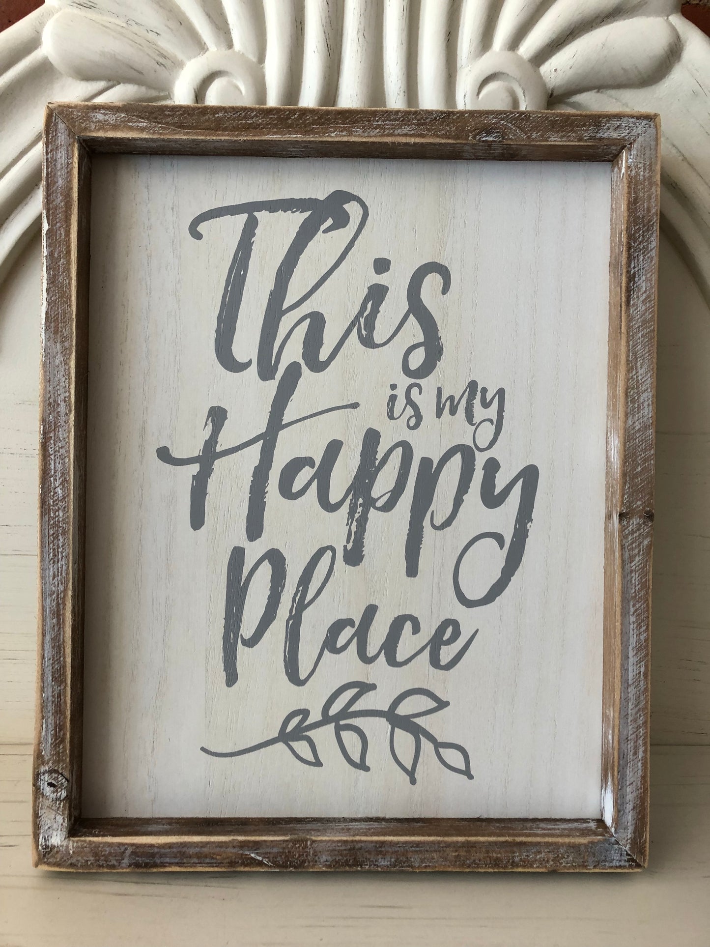Happy Place Sign