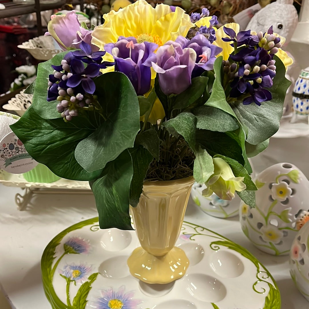 Spring Flowers Ice Cream Arrangement