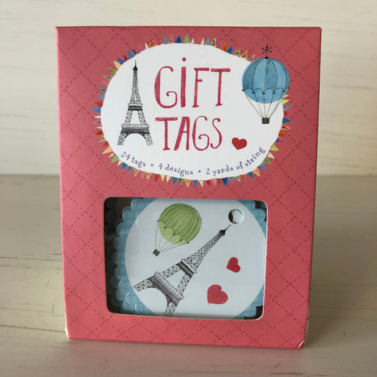 Paris Gift Tags