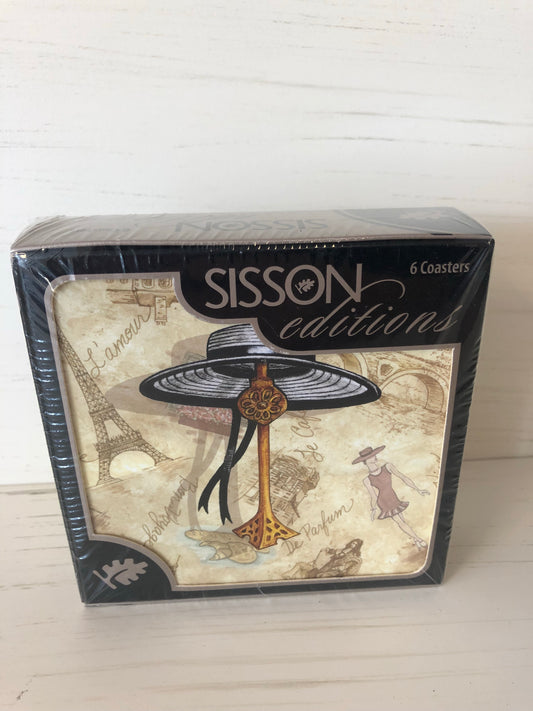 Paris Glam Coaster Set