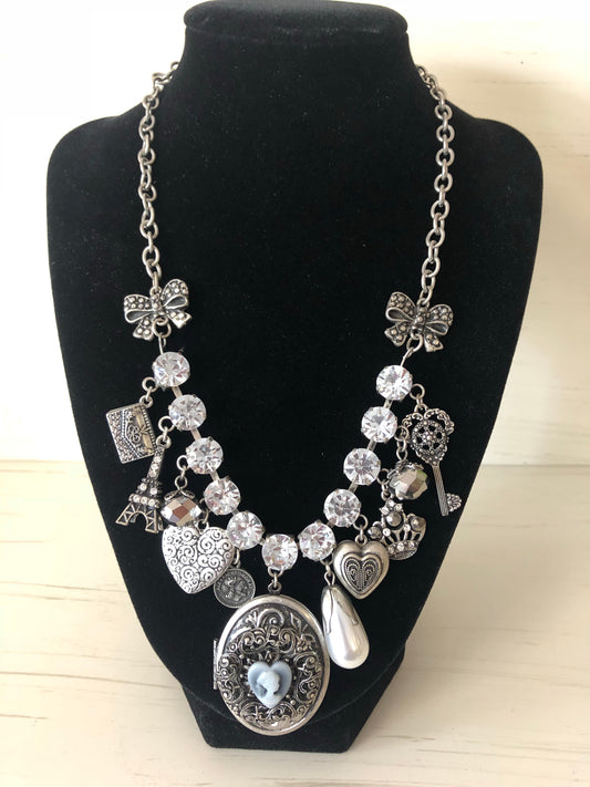 Charm & Locket Necklace