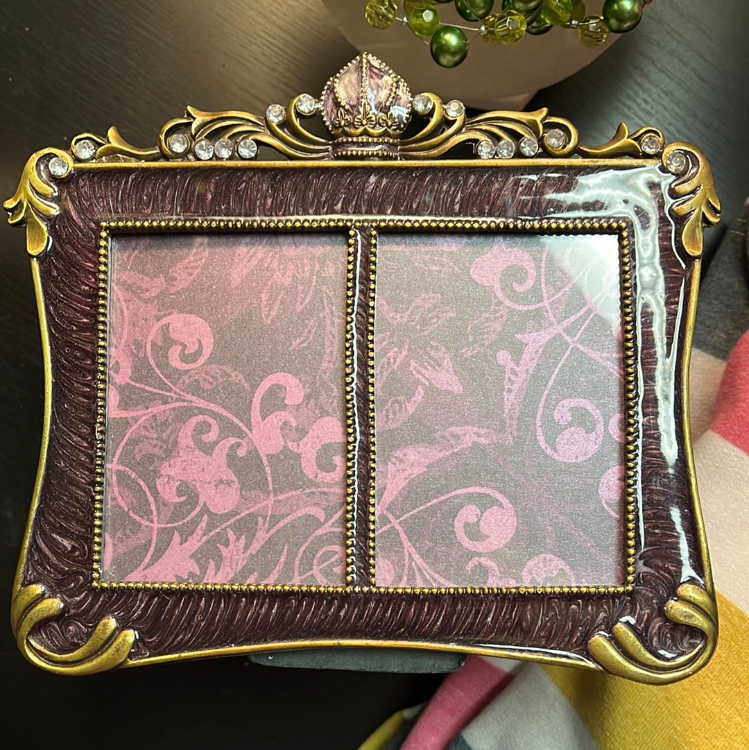 Royal Purple Double Frame