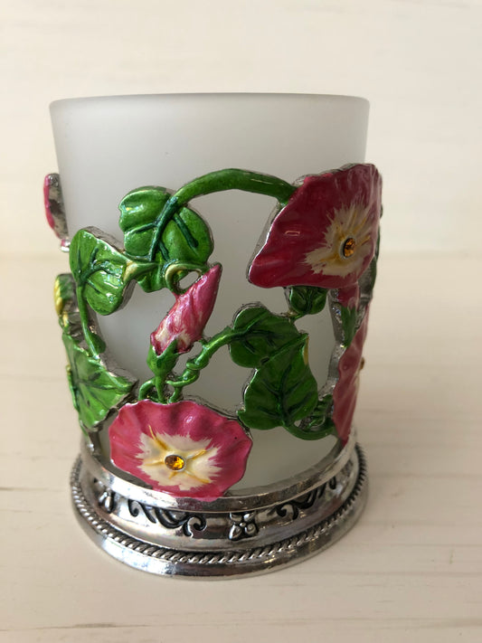 Enameled Votive Holder