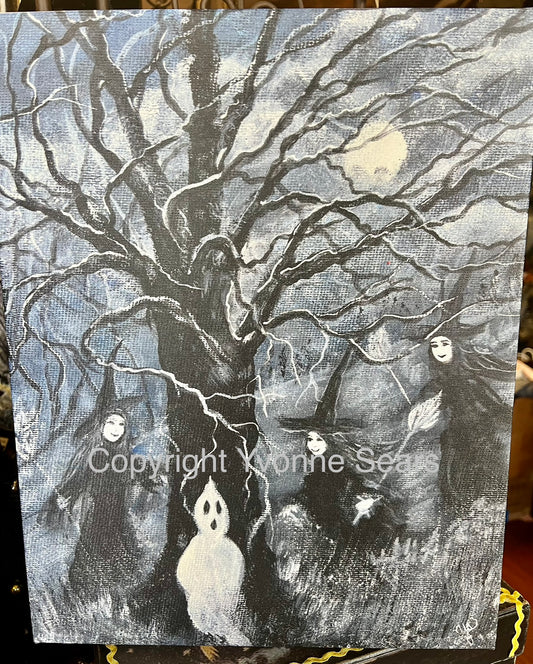 Original Art Canvas Print - “Ghostbusters” 11”x14”