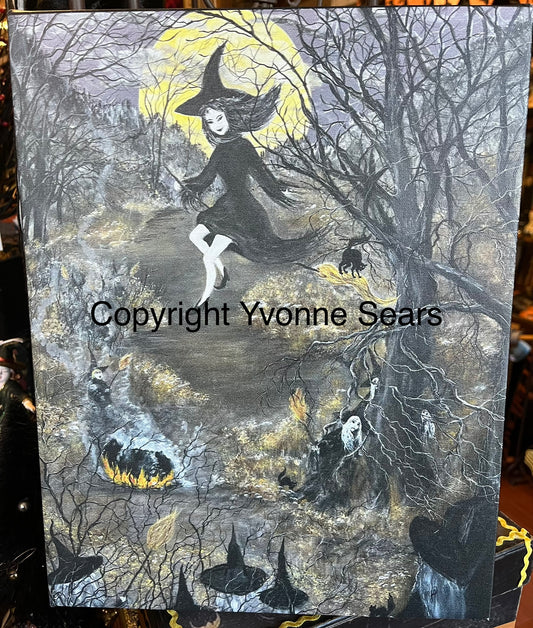 Original Art Canvas Print - “Envy” 11” x 14”