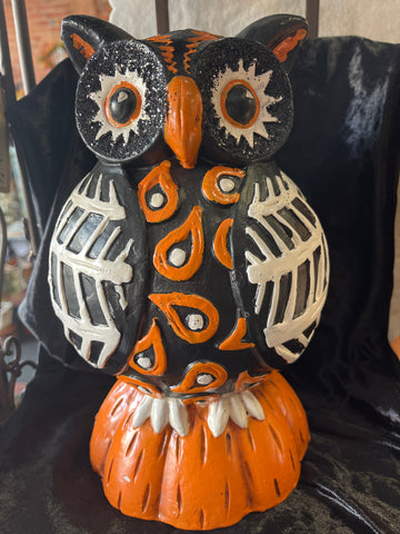 Wise Halloween Owl