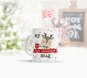 Christmas Hot Chocolate Mug with Custom Box