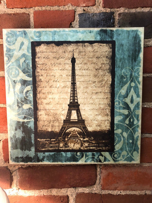 Eiffel Tower Canvas