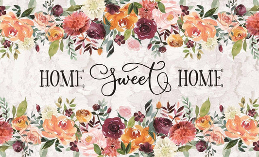 Flower Garden Floor Mat