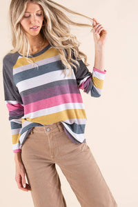 Adelaide Striped Top
