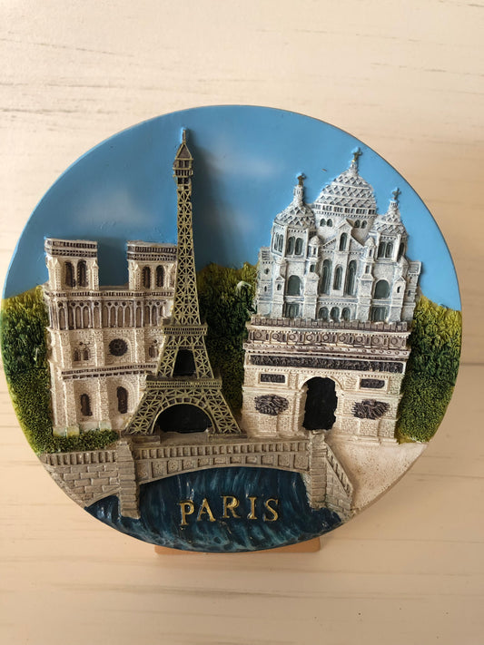 3-D Paris Scene