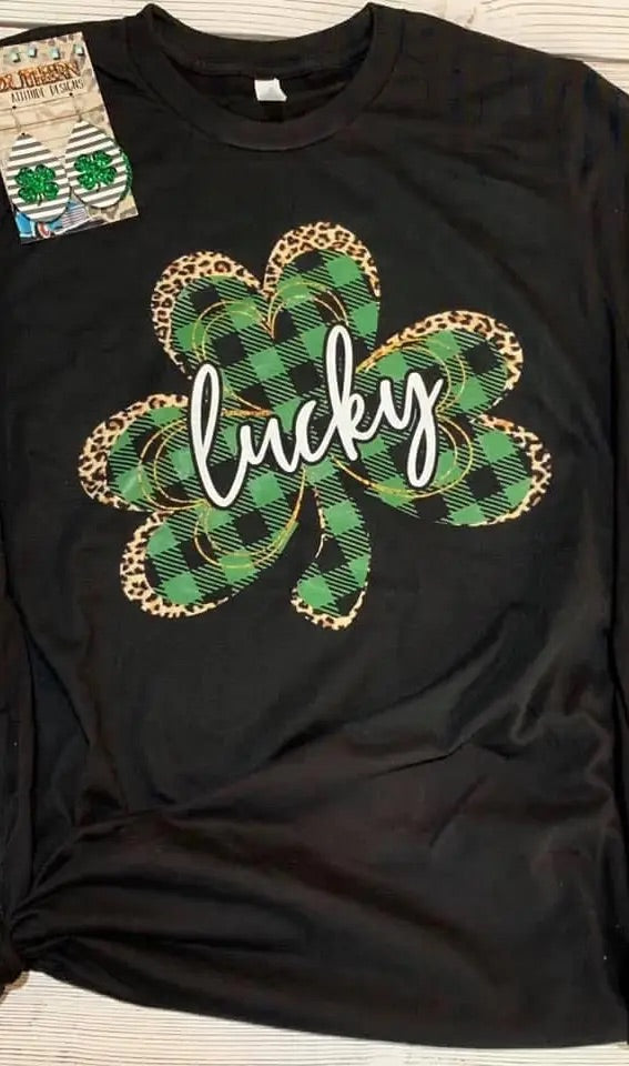 Lucky Buffalo Check Shamrock Ter