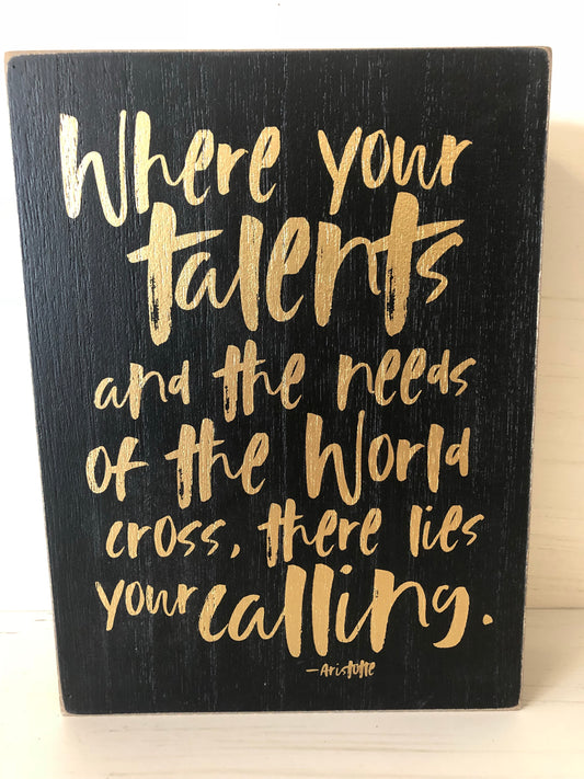 Your Calling Sign