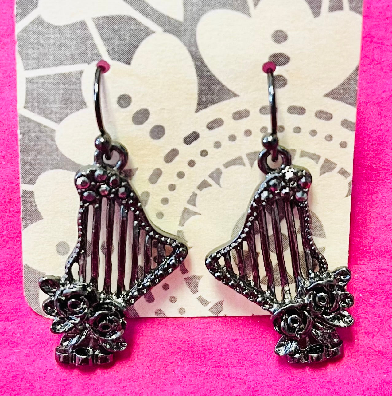 Harp Earrings