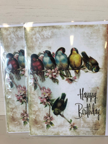 Birthday Card — Birds