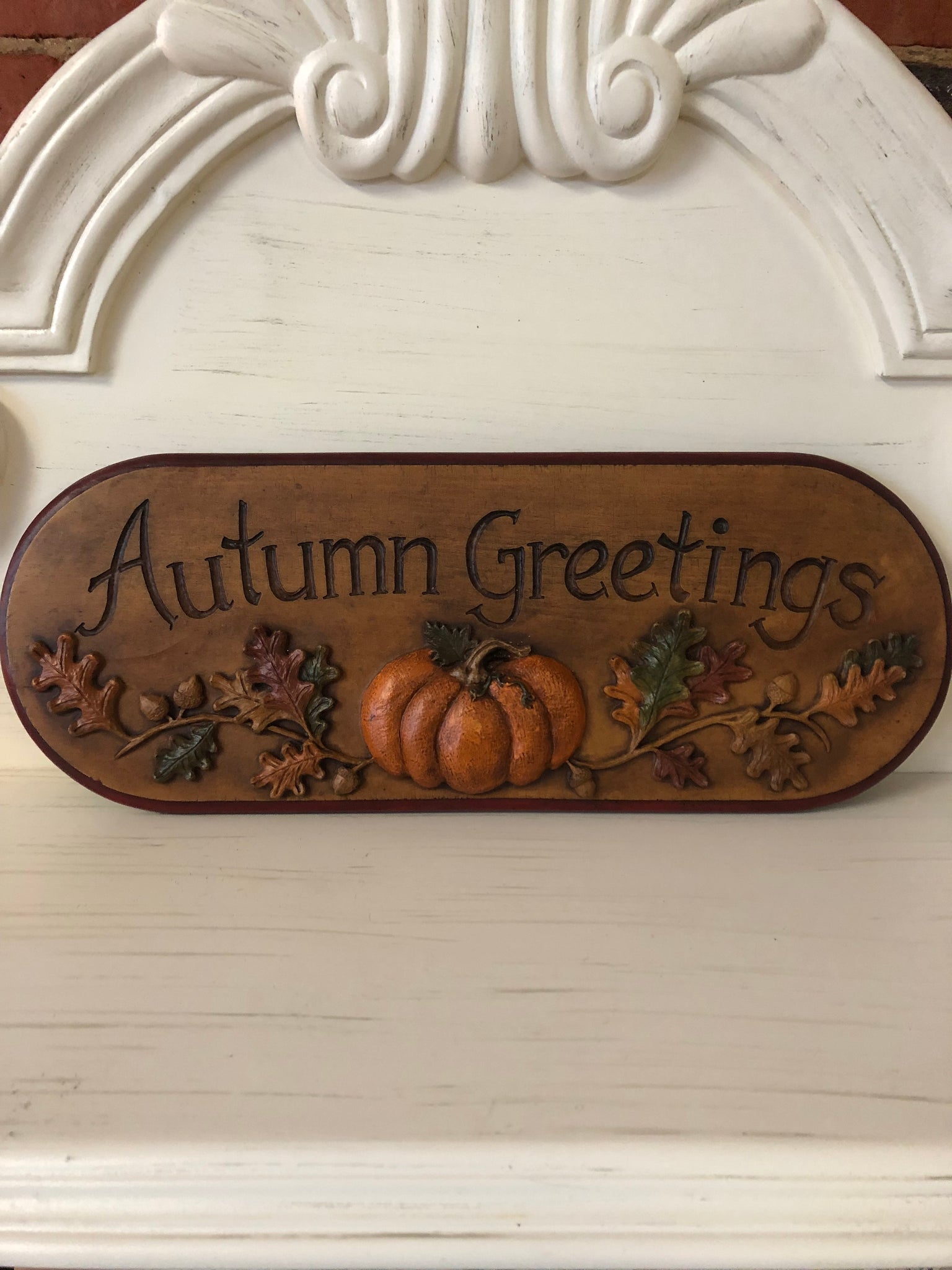 Autumn Greetings Sign