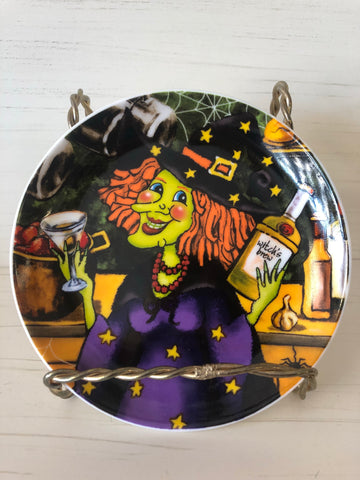 Witch Tidbit Plate