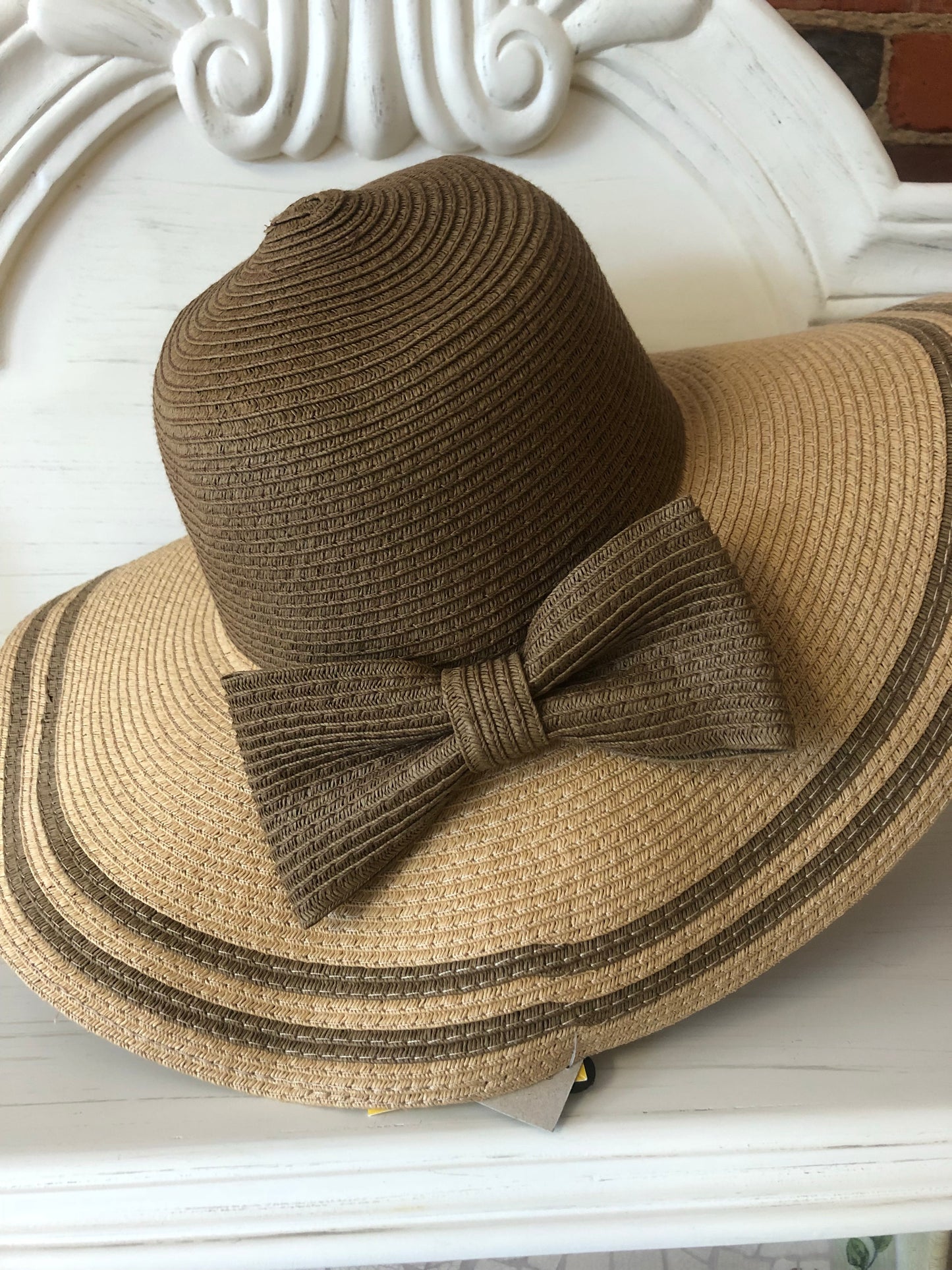 Floppy Brown Garden Hat