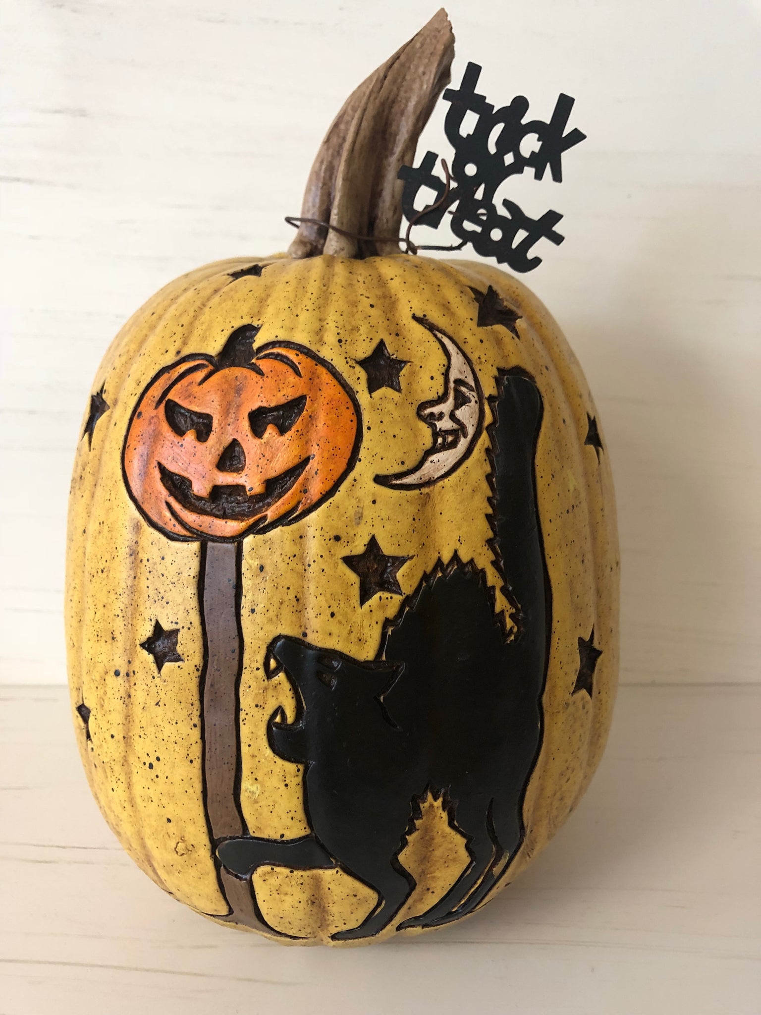 Black Cat Pumpkin